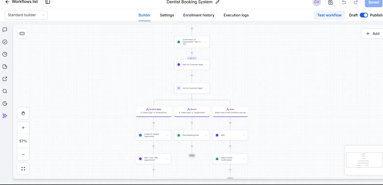 Dental Clinic Booking & Confirmation System